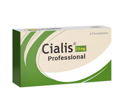 Cialis Professional 20mg Packung Vorderansicht