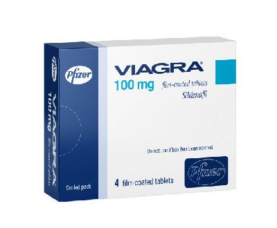 Viagra 100mg Packung Vorderansicht 
